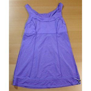 Womens Lululemon Tank Top Size 4 Light Weight Heathered Purple Adjustable Length